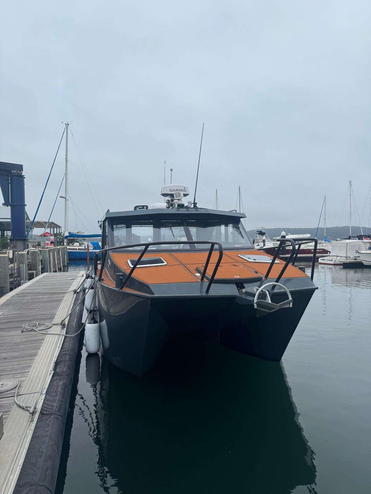10m(36ft) Welded Aluminum Catamaran Cabin Fishing Boat