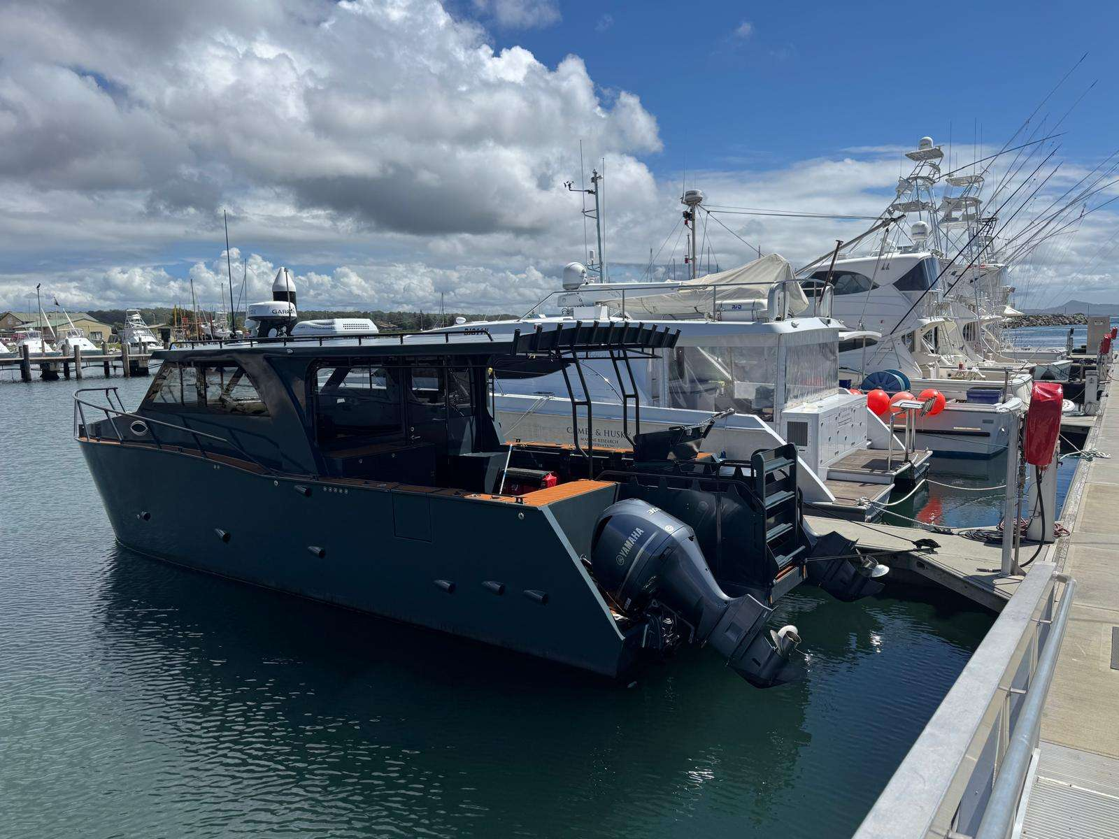 10m(36ft) Welded Aluminum Catamaran Cabin Fishing Boat