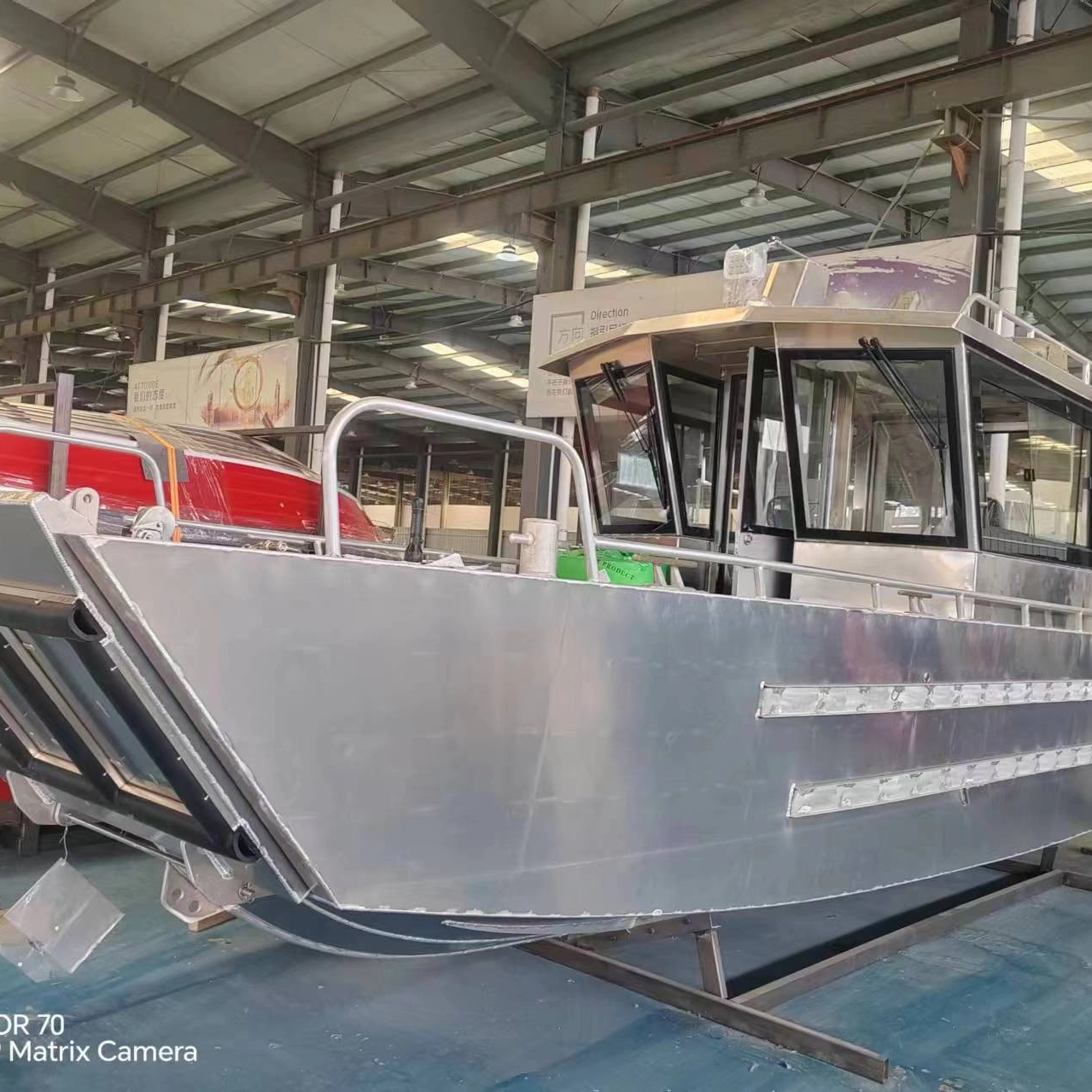7.9m X 2.45m Landing Craft Cabin Boat