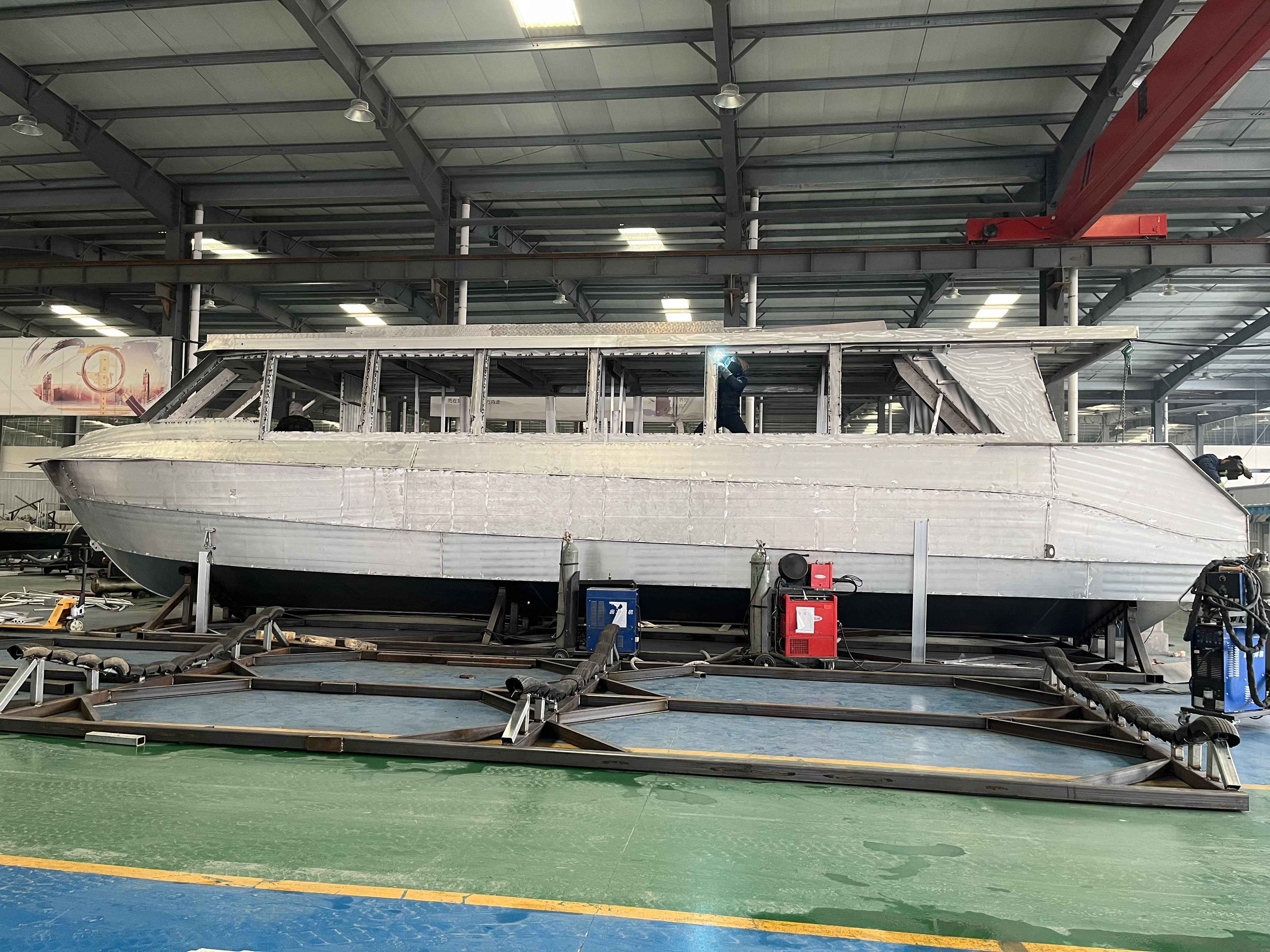 26mX 4.5m Commercial Aluminum Passenger Boat
