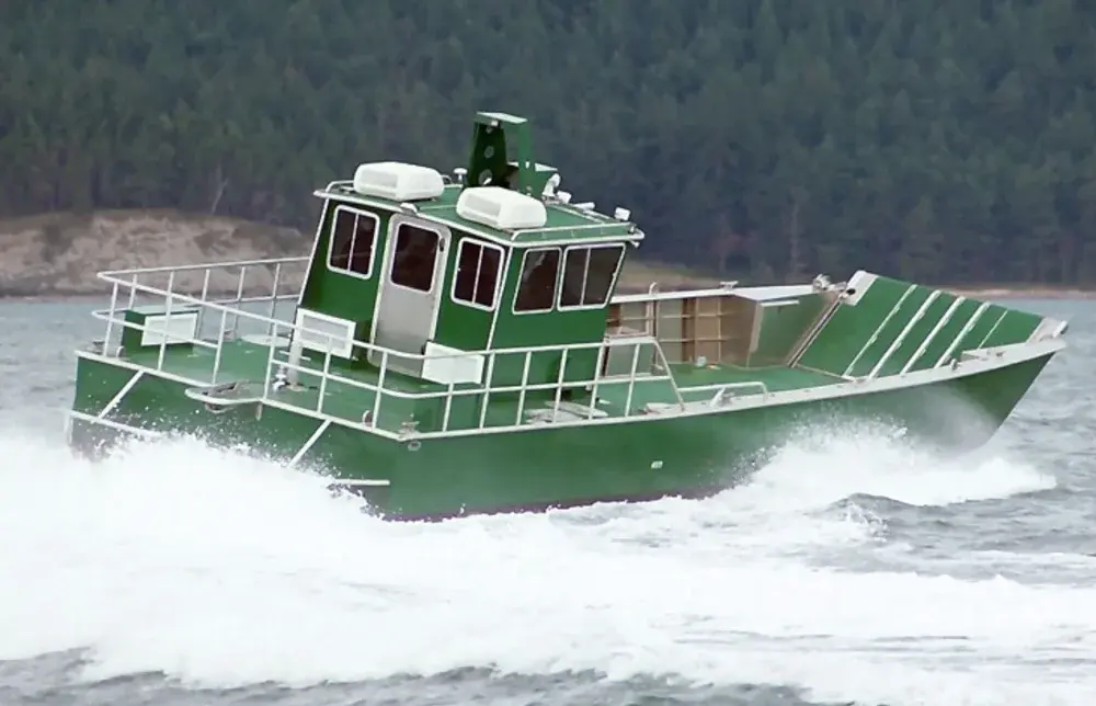 15m X 6m Aluminum Flat Bottom Landing Craft