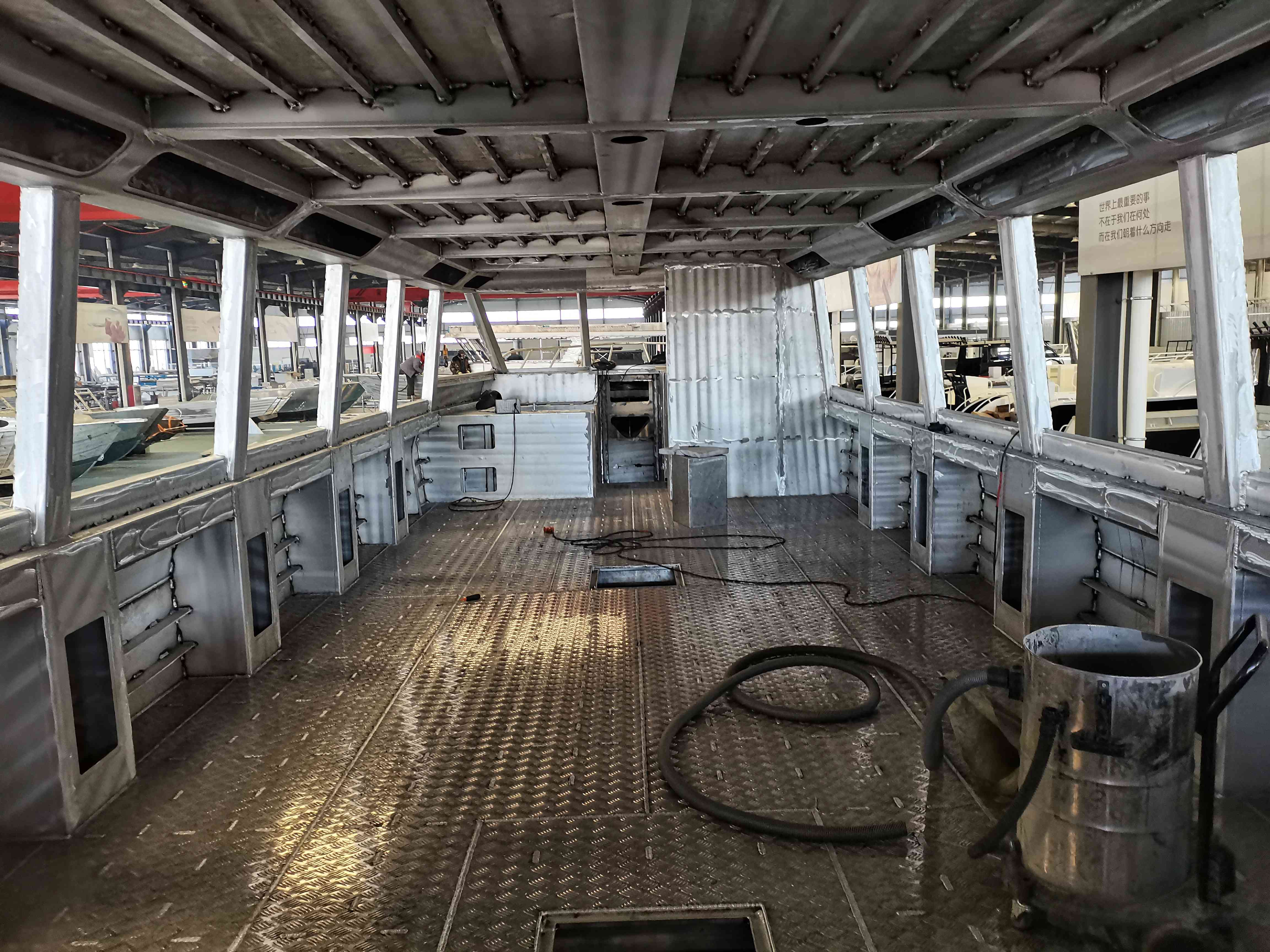 26mX 4.5m Commercial Aluminum Passenger Boat