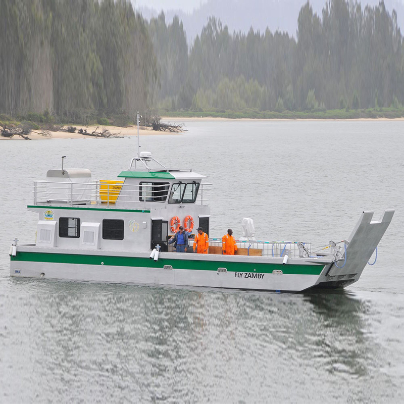 20m Strong Heavy Duty Aluminum Landing Craft Barge