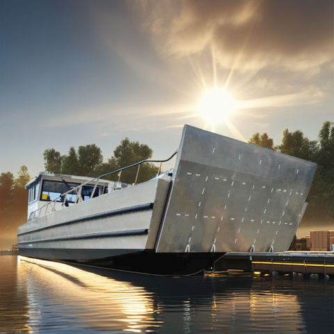 11m X 4m Commercial Work Boat Aluminum Landing Craft