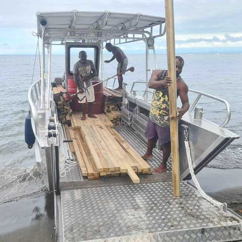 9m(30ft) Landing Craft Console Boat