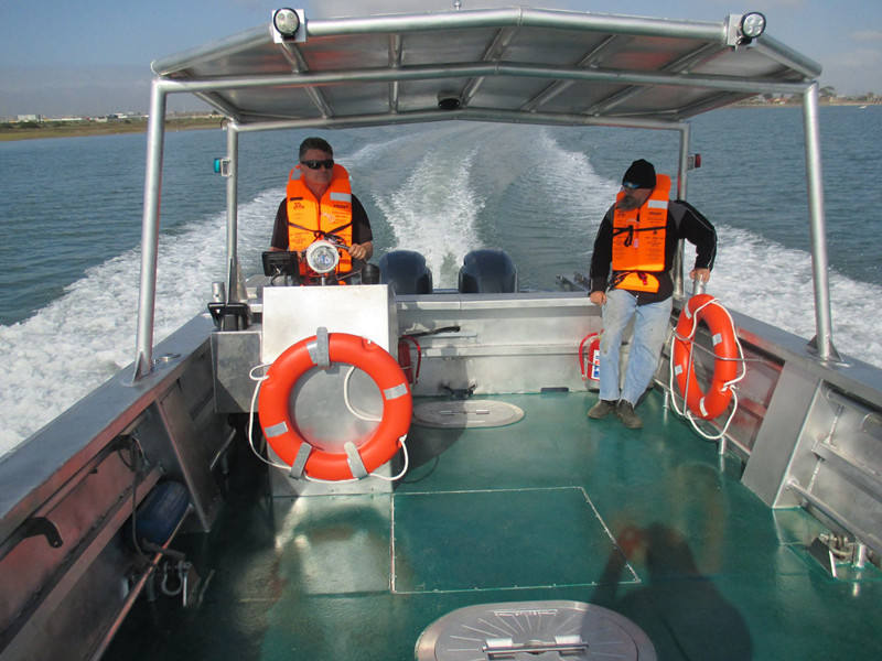 12m Aluminum Commercial Landing Craft Work Barge