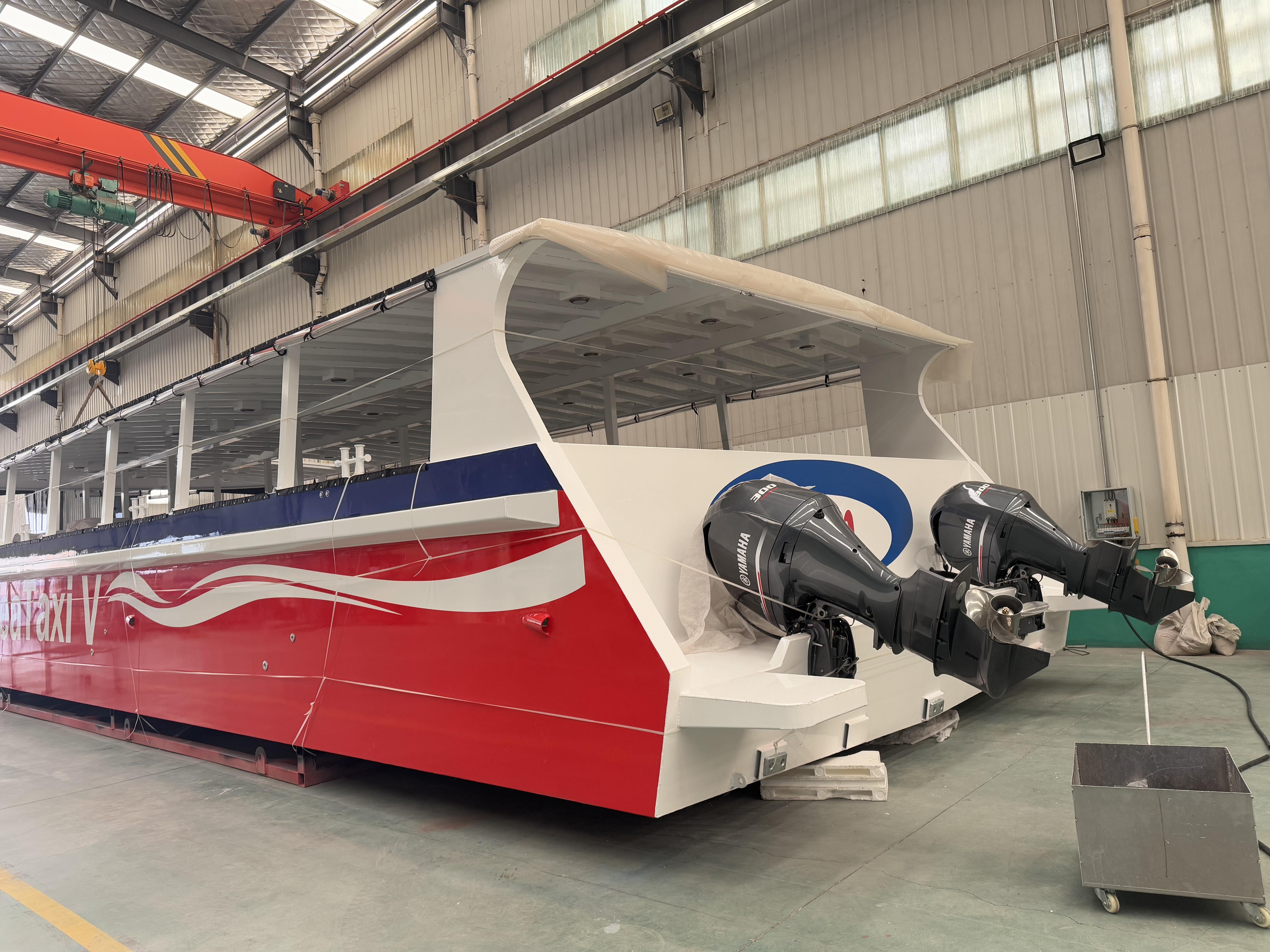 21m aluminum landing craft passenger cargo boat