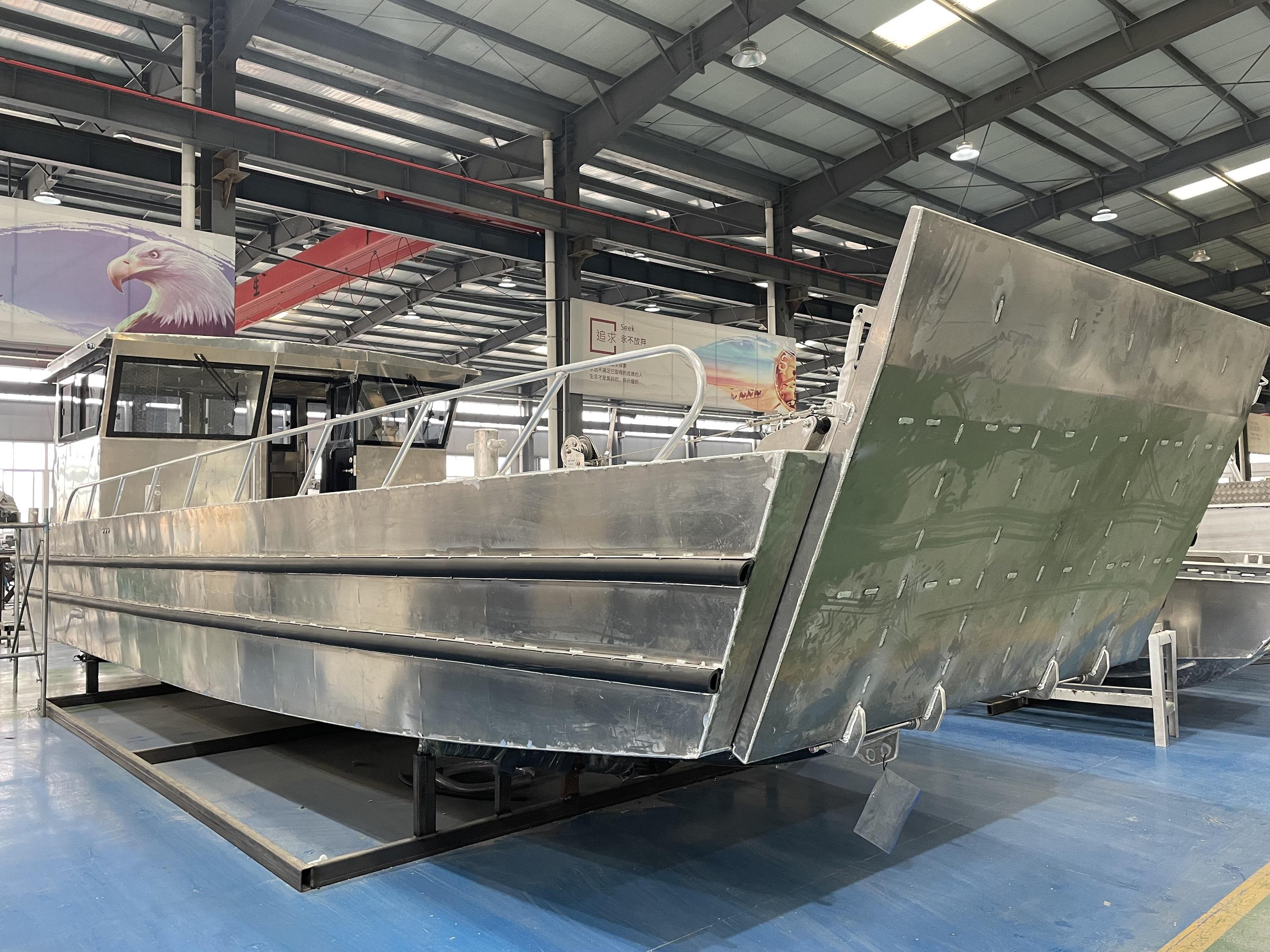 11m X 4m Commercial Work Boat Aluminum Landing Craft
