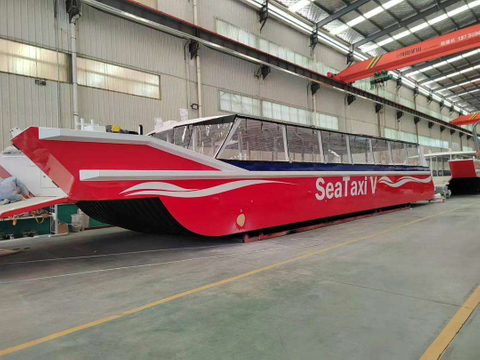 21m aluminum landing craft passenger cargo boat