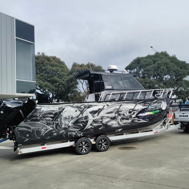 7.9m X 2.45m Catamaran Fishing Boat