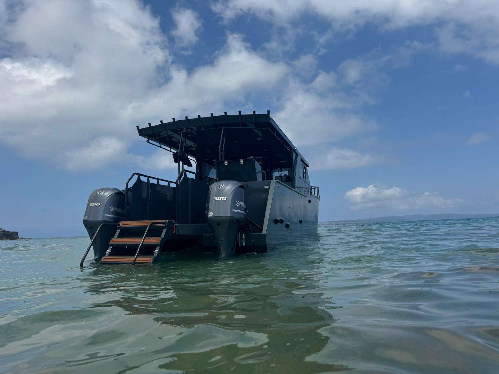10m(36ft) Welded Aluminum Catamaran Cabin Fishing Boat