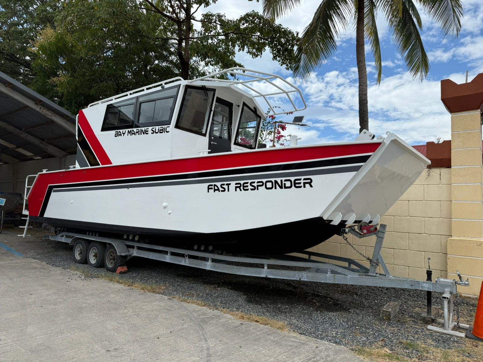 11m X 4m Aluminum Landing Craft Cargo Boat 