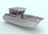 7.9m X 2.45m Landing Craft Cabin Boat