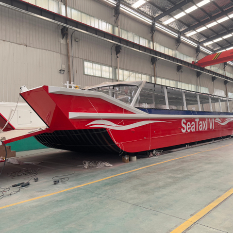 21m aluminum landing craft passenger cargo boat