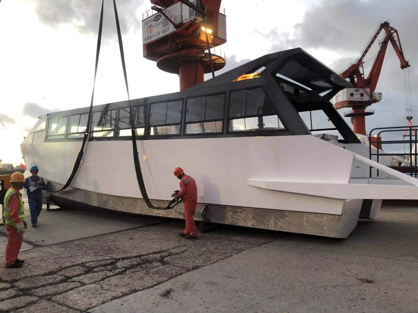 15m X 4m Catamaran Passenger Catamaran for Sightseeing 