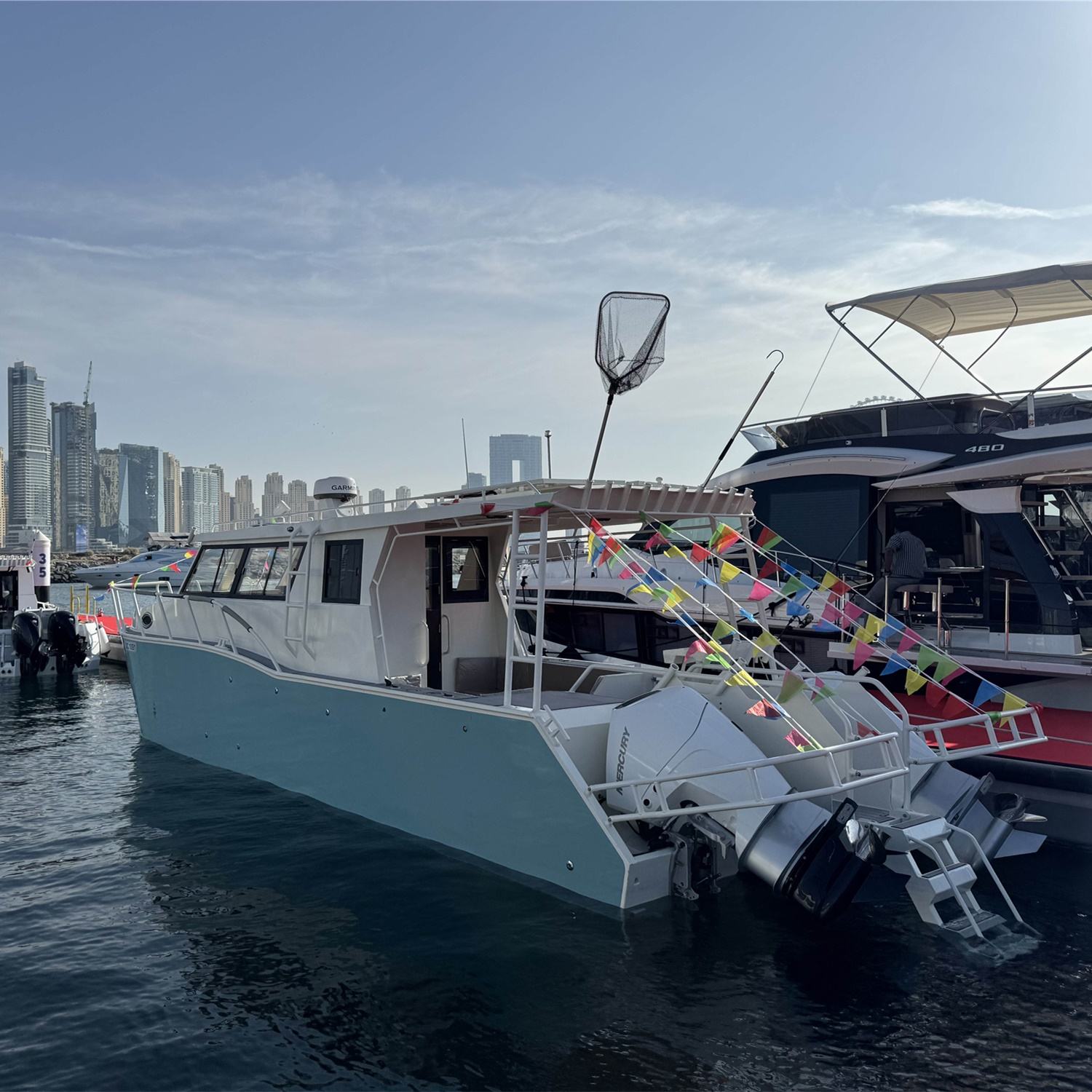 10m 33ft Luxury Aluminium Catamaran Fishing Boat