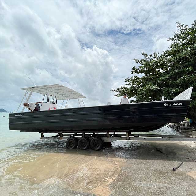 11m(35ft) Landing Craft Console Boat