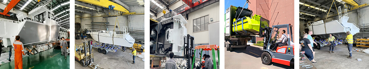 Packaging And Delivery of 26m Passenger Boat